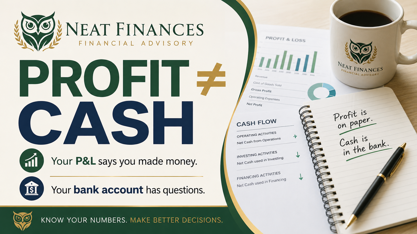 Profit ≠ Cash: Know Your Numbers